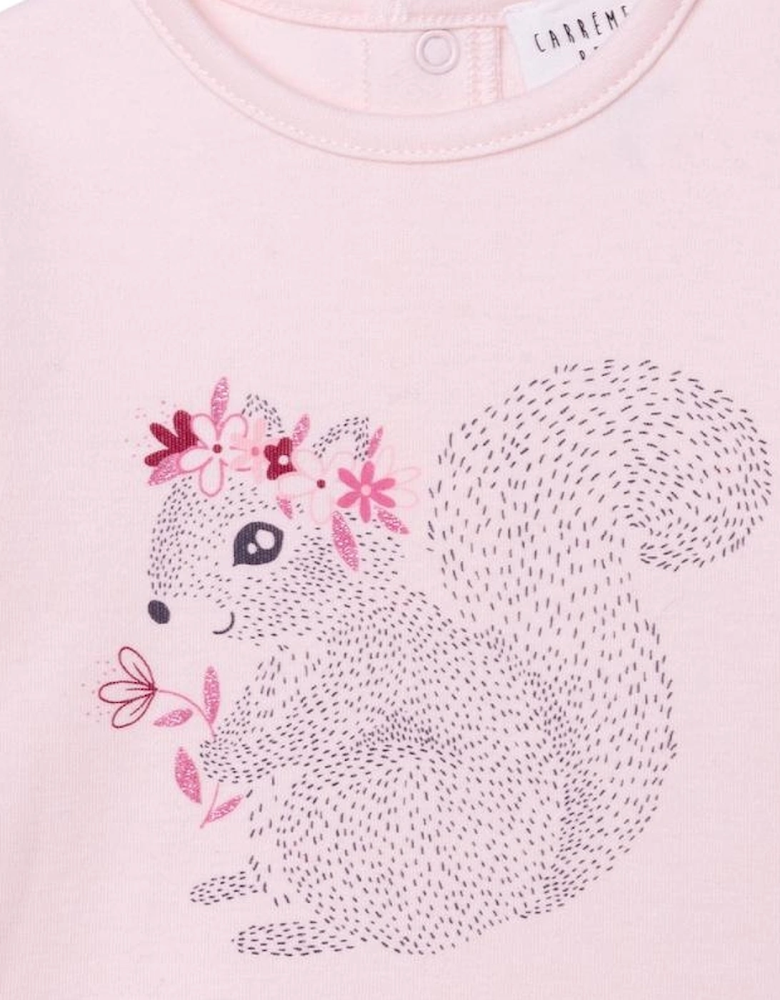 Girls Squirrel Long Sleeve T-Shirt