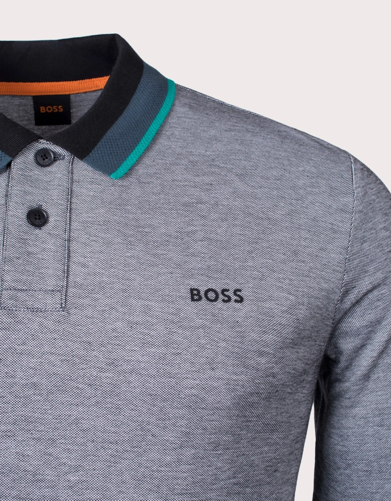 Long Sleeve Peoxford Polo Shirt