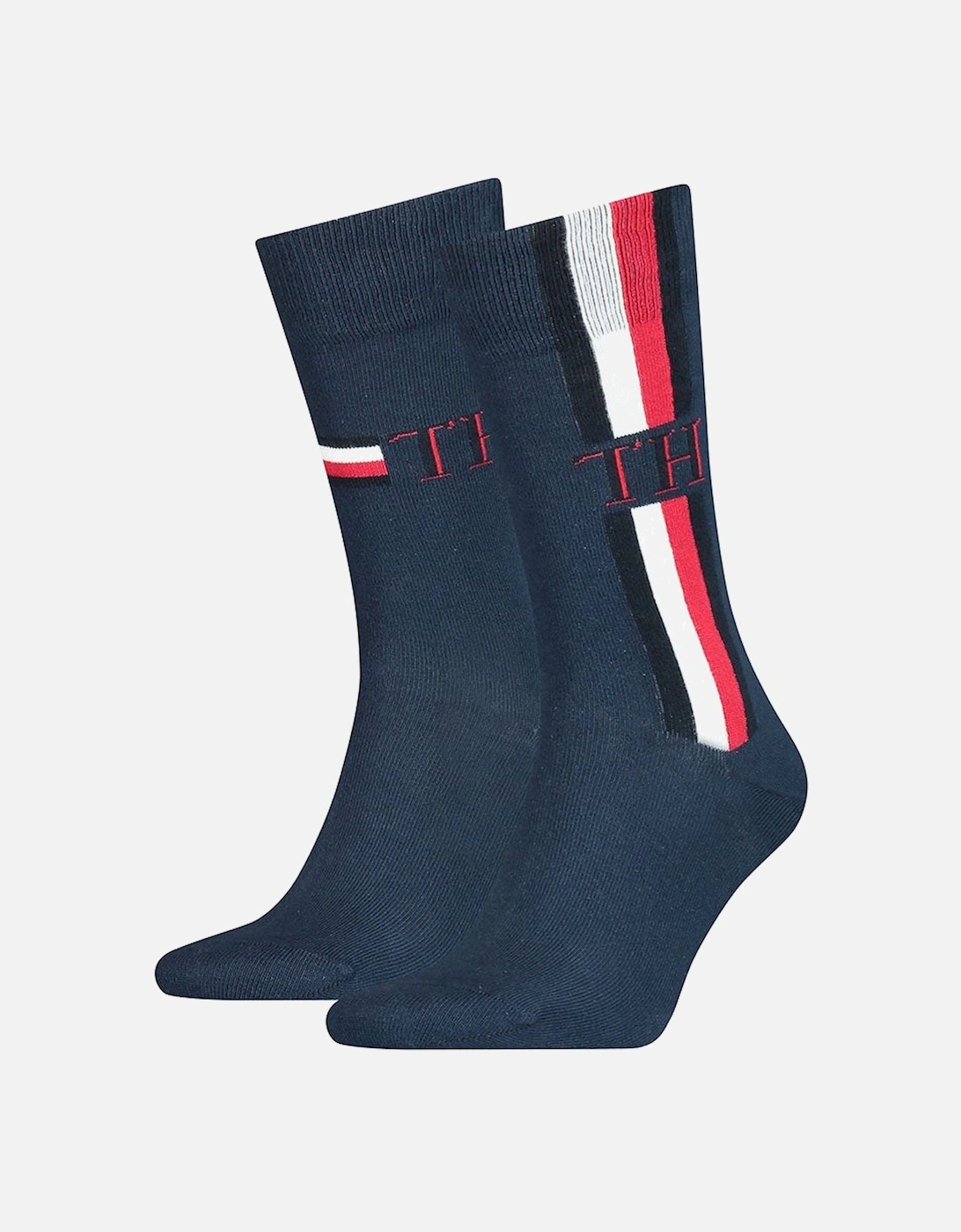 2 Pack Men's Iconic Stripe Socks, 2 of 1