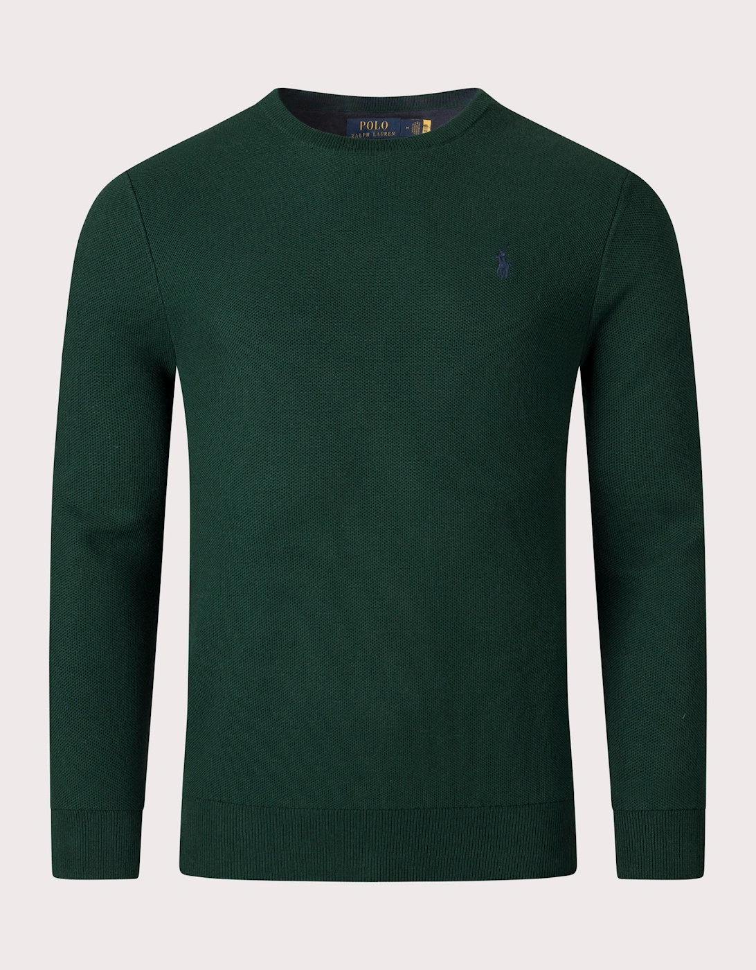 Textured Cotton Mesh Knitted Jumper, 4 of 3