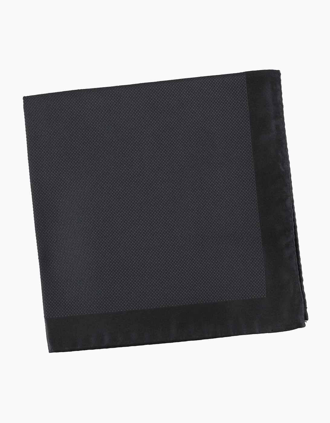 Alexander McQueen Men's Alexander McQueen Pocket Square - Black