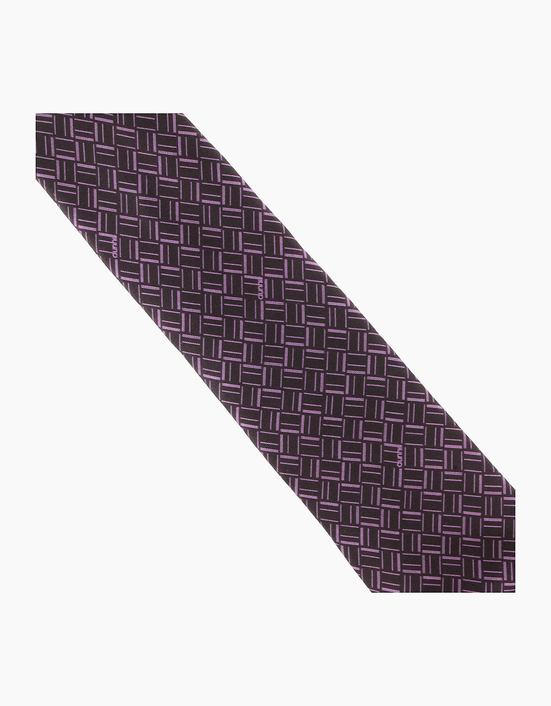Men's Dunhill Tie - Black - Size: ONE size