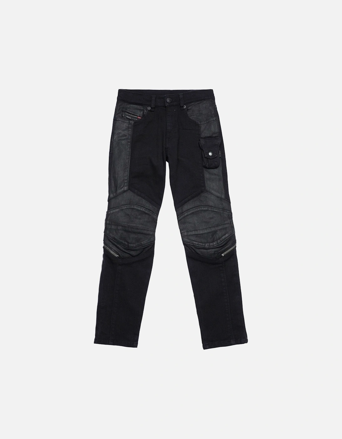 Boys D-Strukt Black Jeans, 4 of 3