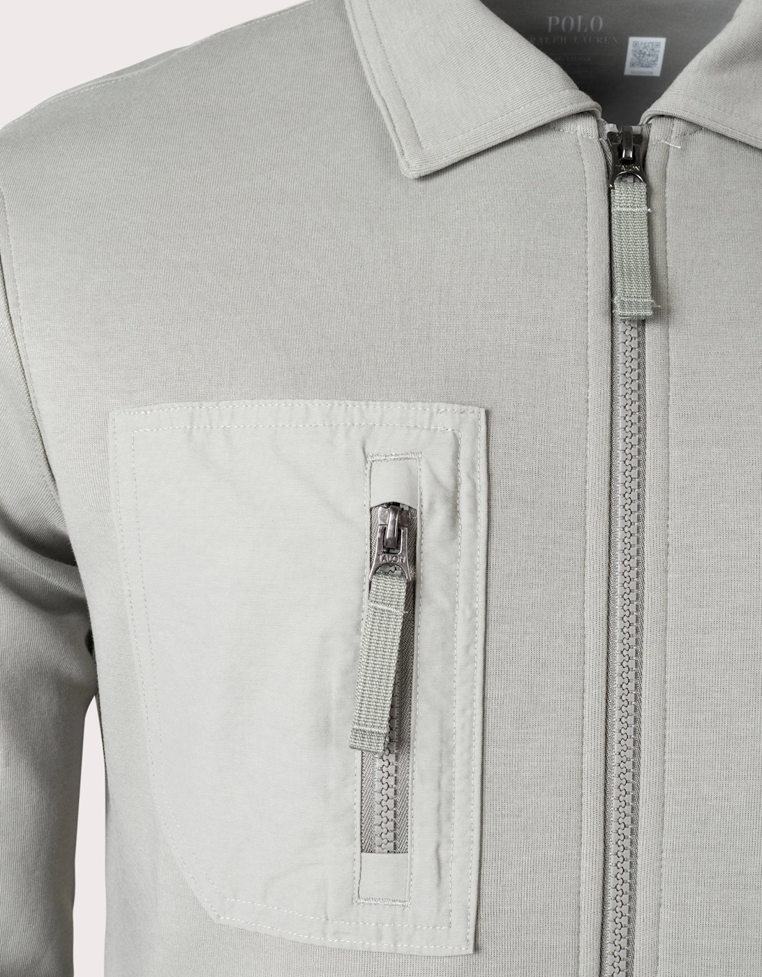 Zip Through Bomber Jacket