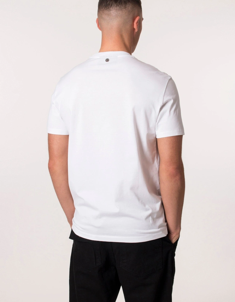 Slim Fit Horizontal Bolt Print T-Shirt