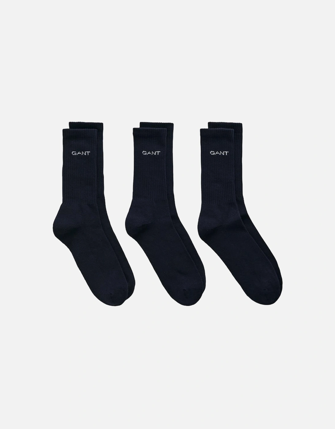 3 Pack Men's Sports Socks, 2 of 1