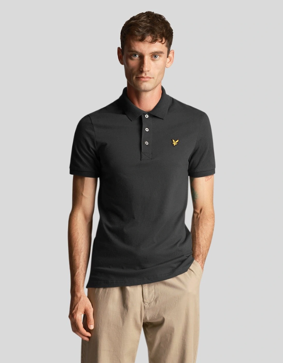 Lyle & Scott Plain Mens Polo Shirt, 6 of 5