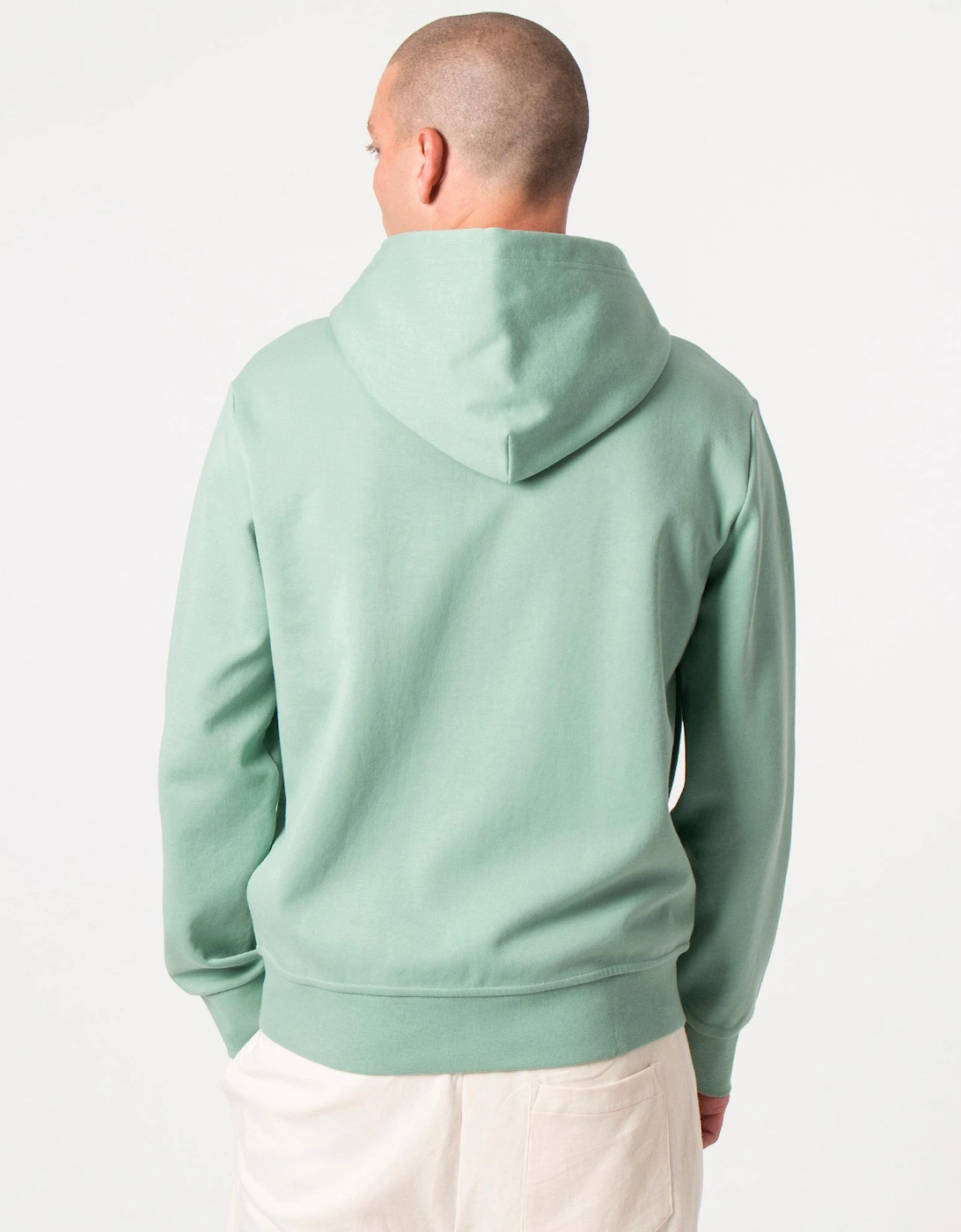 Zip Through Double Knit Hoodie