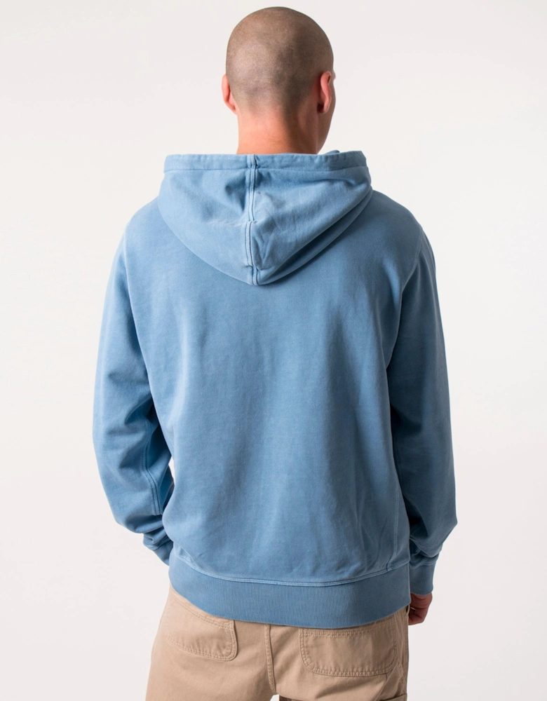 Relaxed Fit Garment Dyed Wefade Hoodie