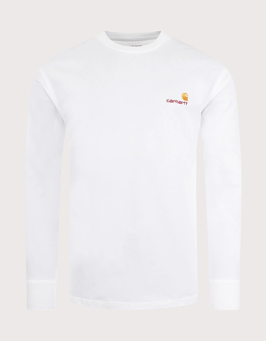 Relaxed Fit Long Sleeve American Script T-Shirt, 3 of 2