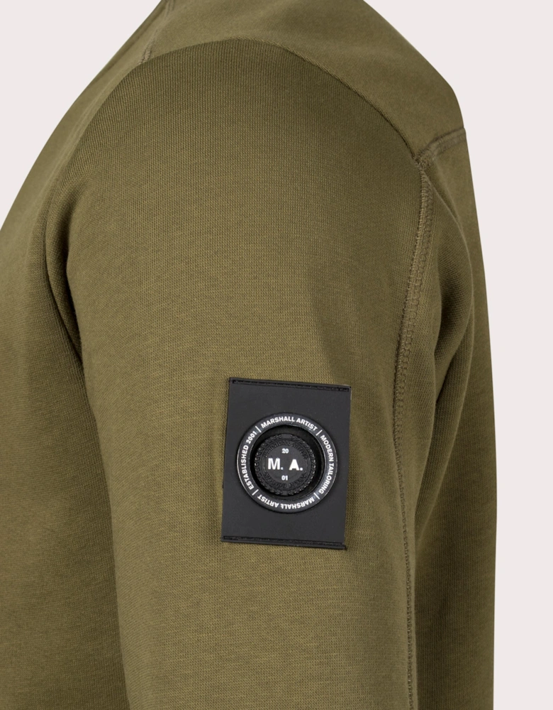 Relaxed Fit Siren Crew Neck Sweatshirt