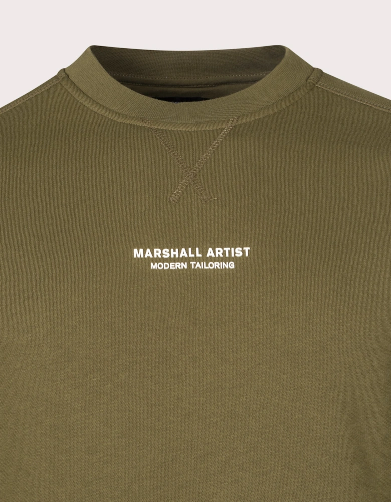 Relaxed Fit Siren Crew Neck Sweatshirt