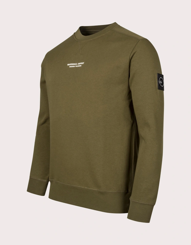 Relaxed Fit Siren Crew Neck Sweatshirt