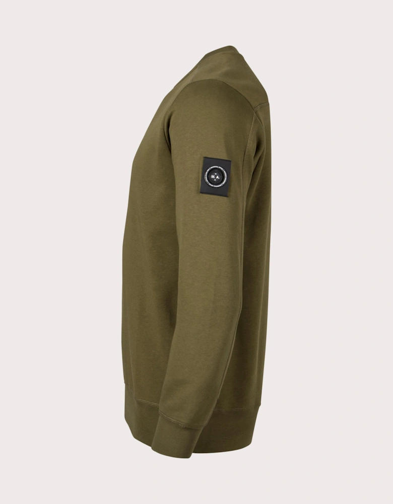 Relaxed Fit Siren Crew Neck Sweatshirt