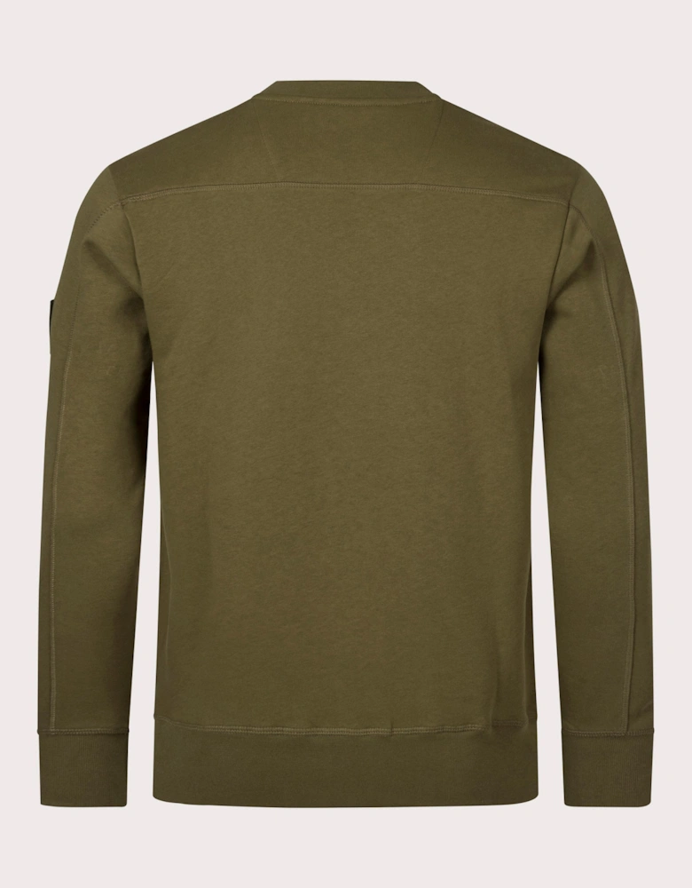 Relaxed Fit Siren Crew Neck Sweatshirt
