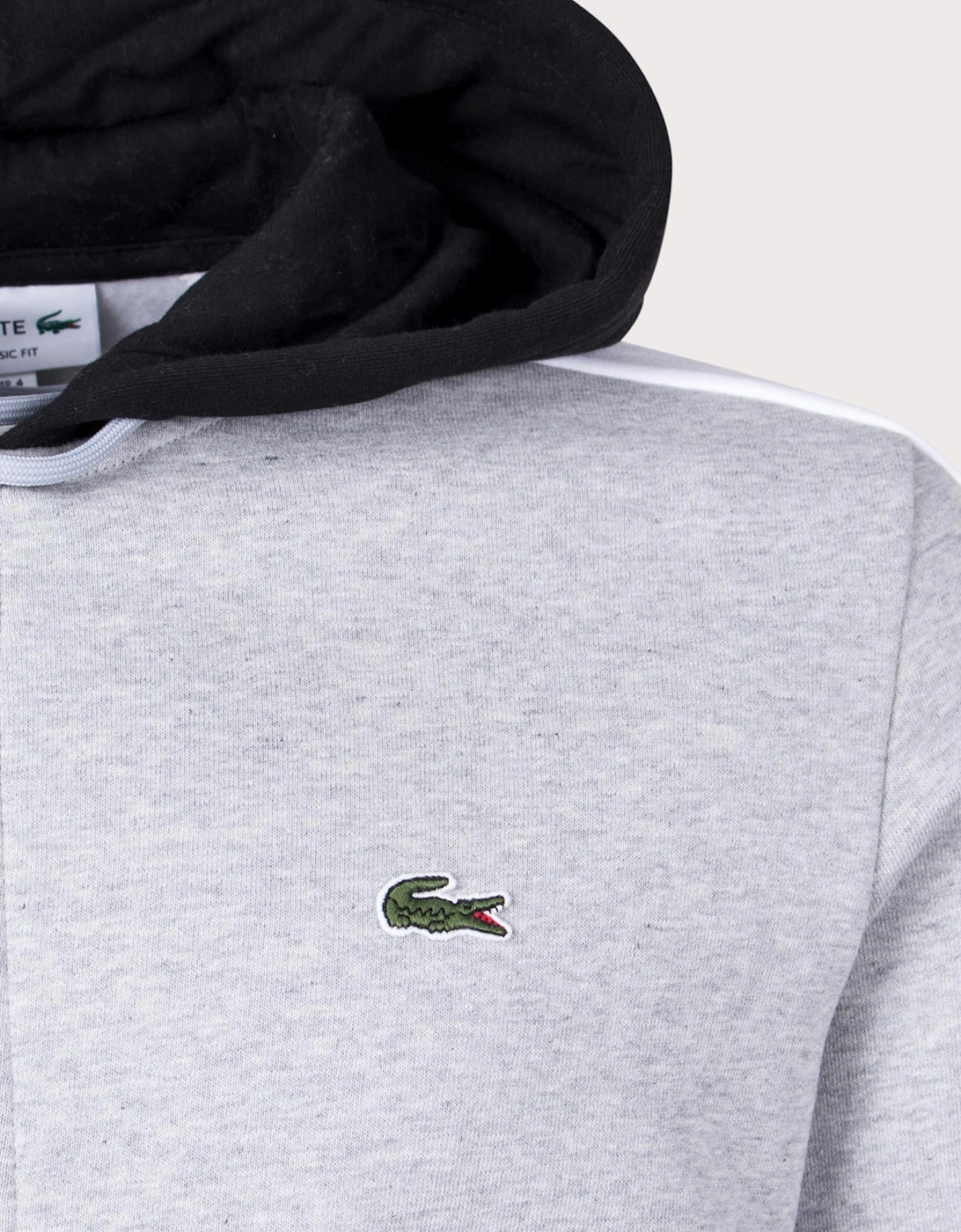 Zip Through Colour Block Hoodie