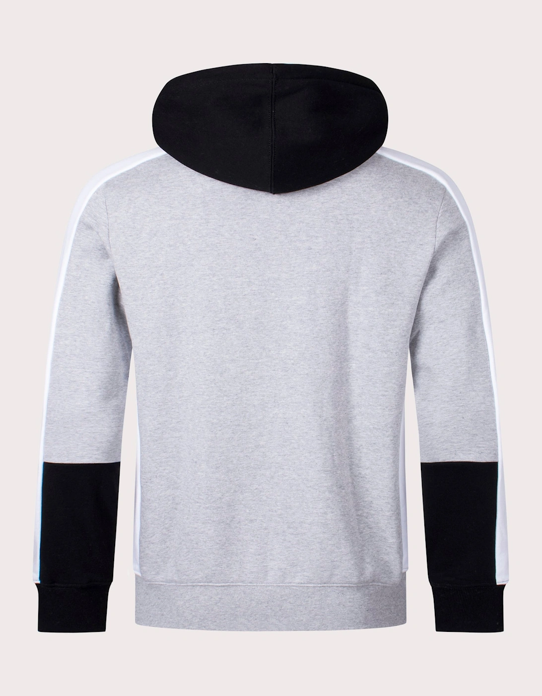 Zip Through Colour Block Hoodie