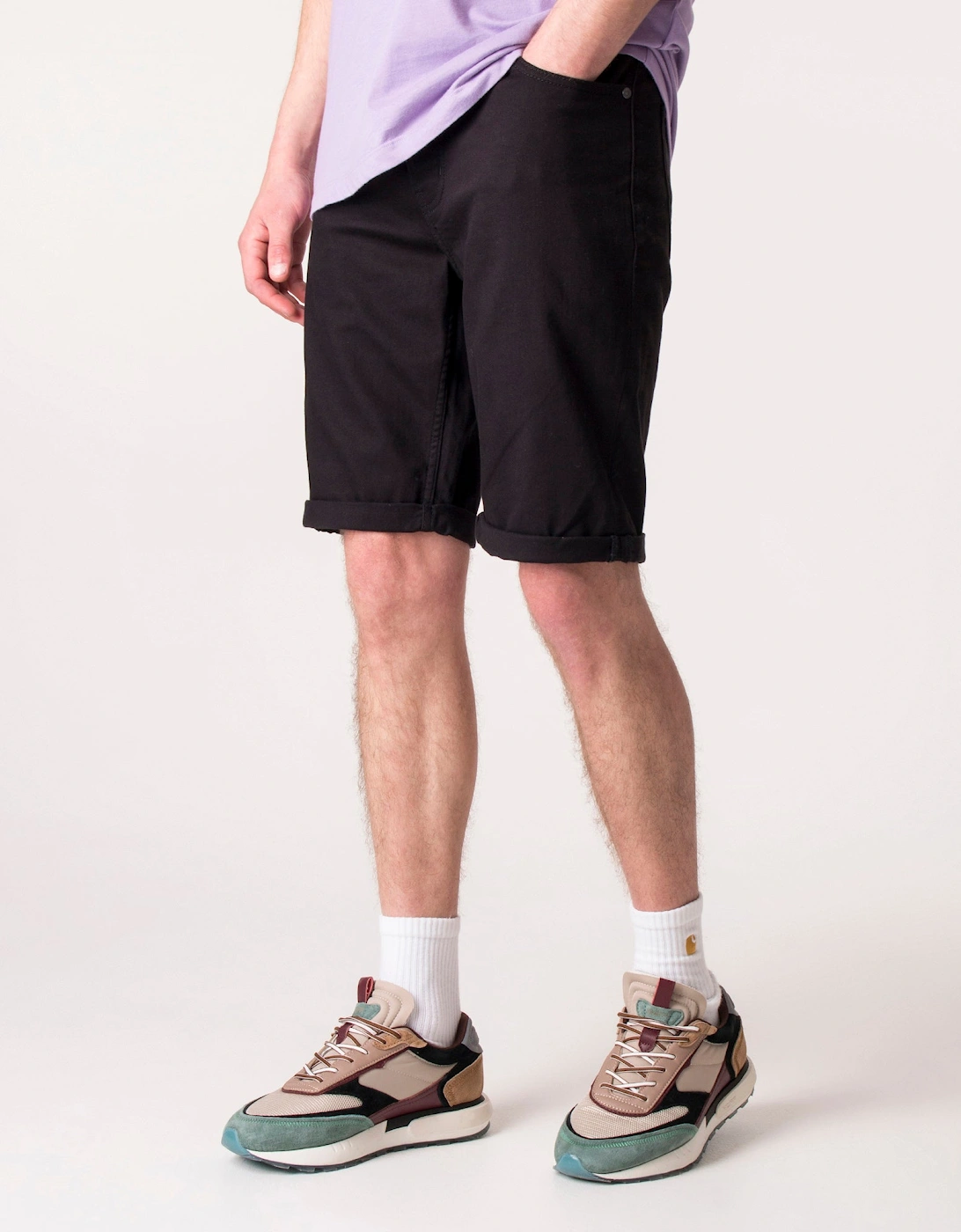 Slim Fit HUGO 634 Denim Shorts