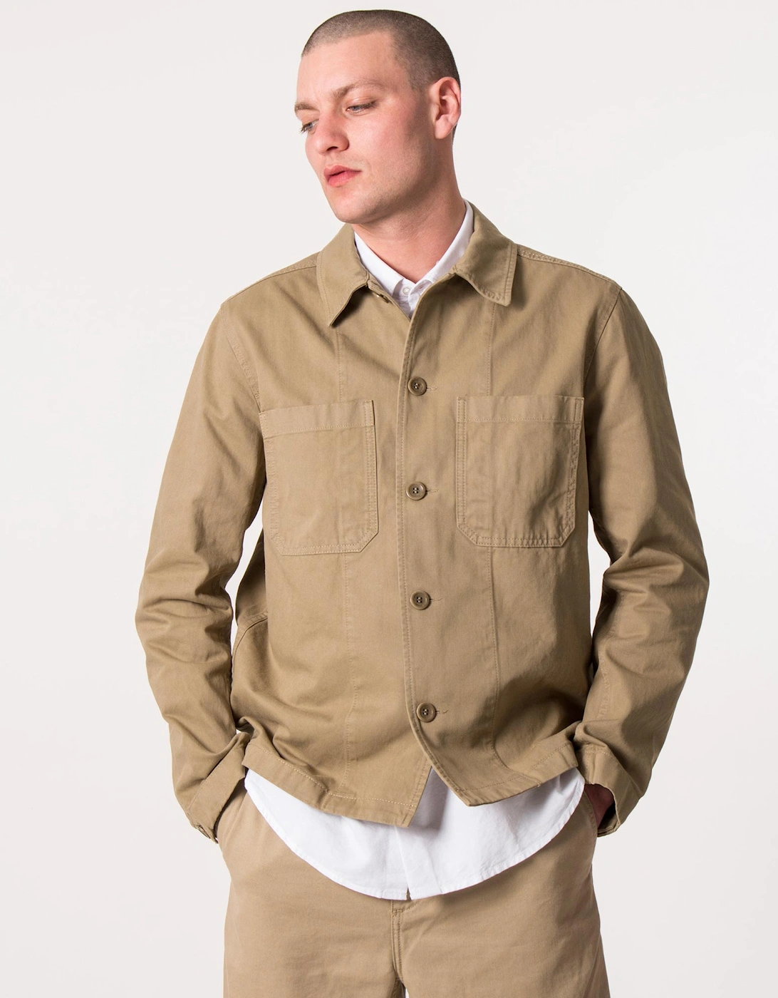Tyge Broken Twill Overshirt