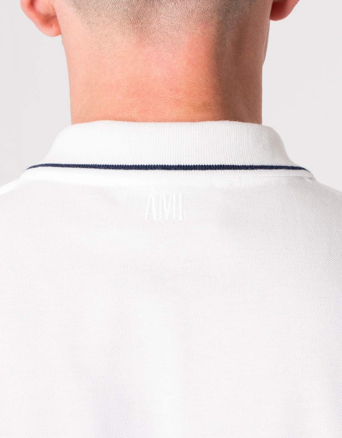 Curved Logo Polo Shirt