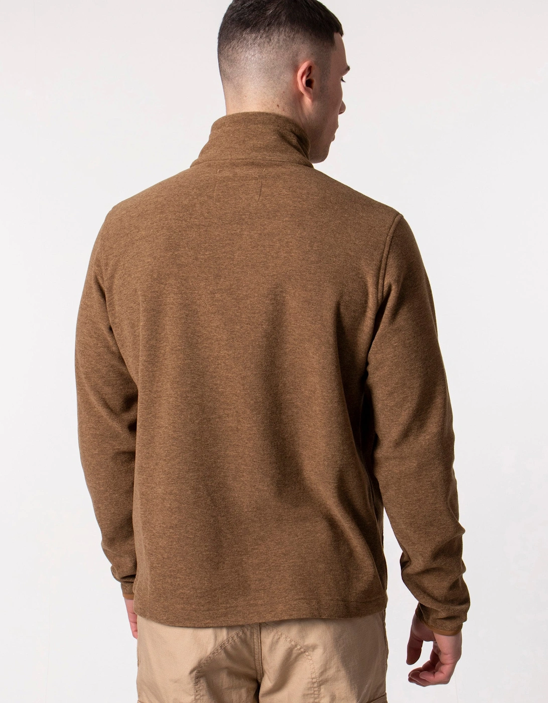 Relaxed Fit Frederik Fleece Half Zip Sweatshirt