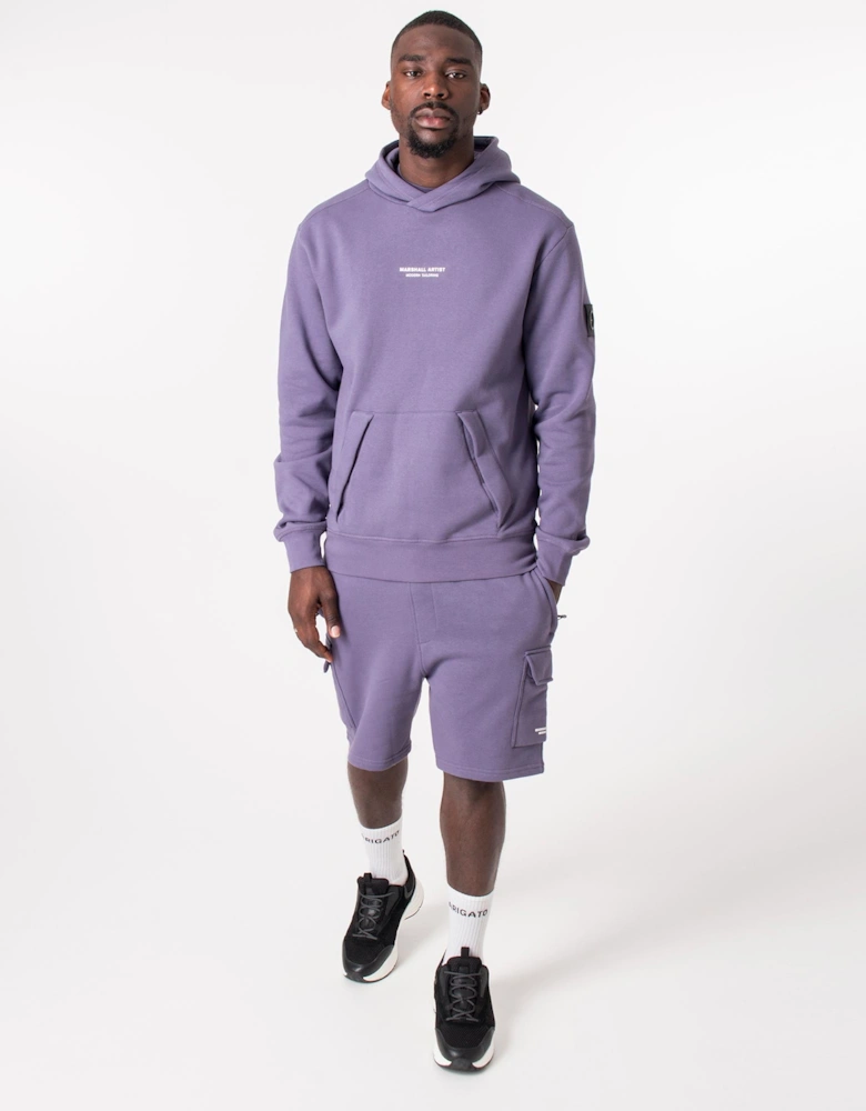 Regular Fit Siren Cargo Sweat Shorts