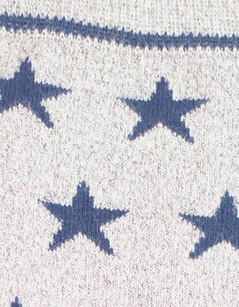 Starry Sock - Grey/Navy