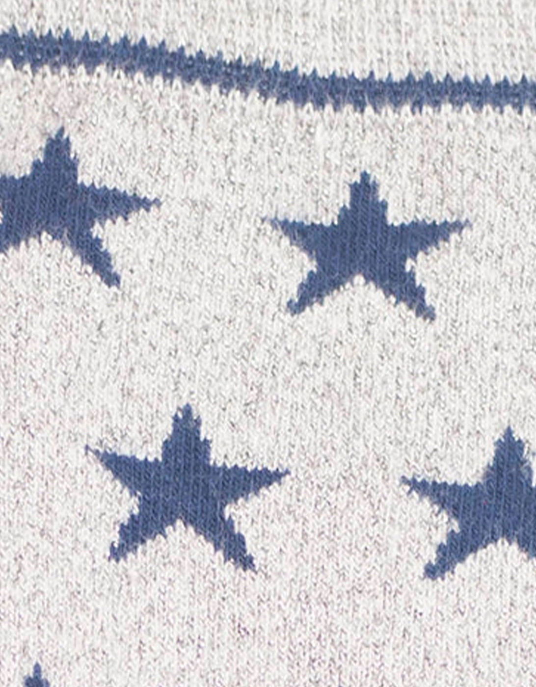 Starry Sock - Grey/Navy