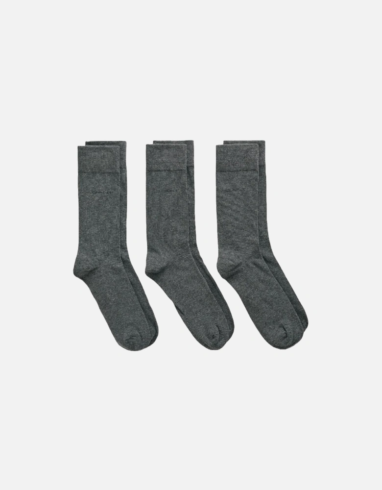 2 Pack Men's Soft Cotton Socks