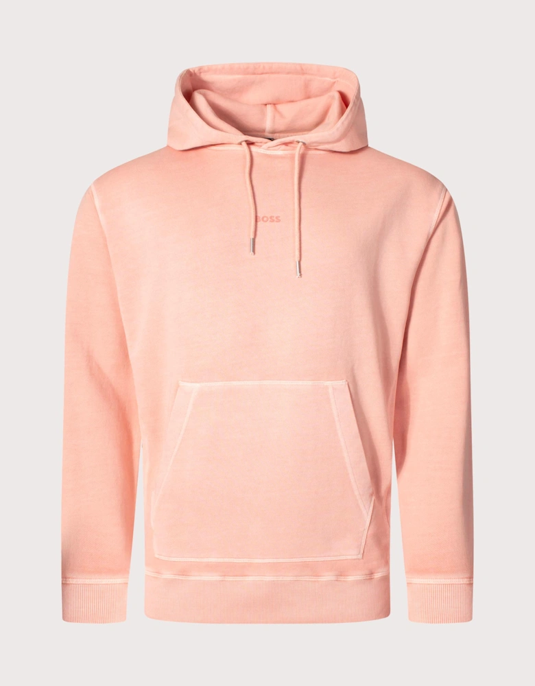 Relaxed Fit Garment-Dyed Wefade Hoodie