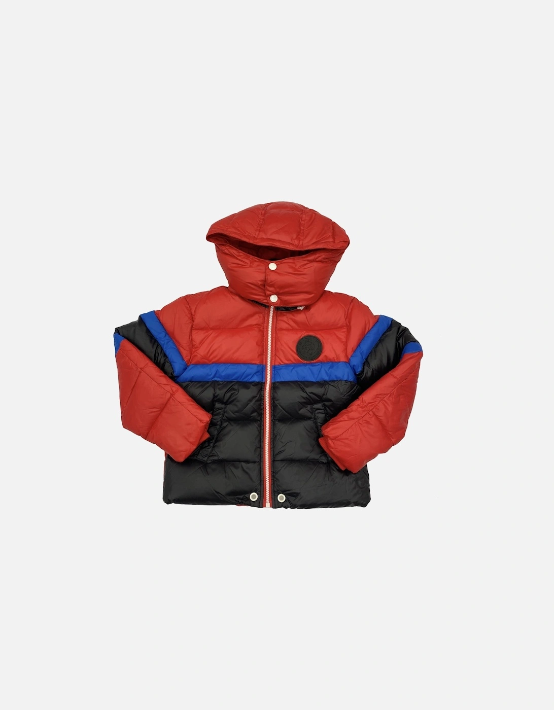 Boys Red Puffer Jacket, 3 of 2
