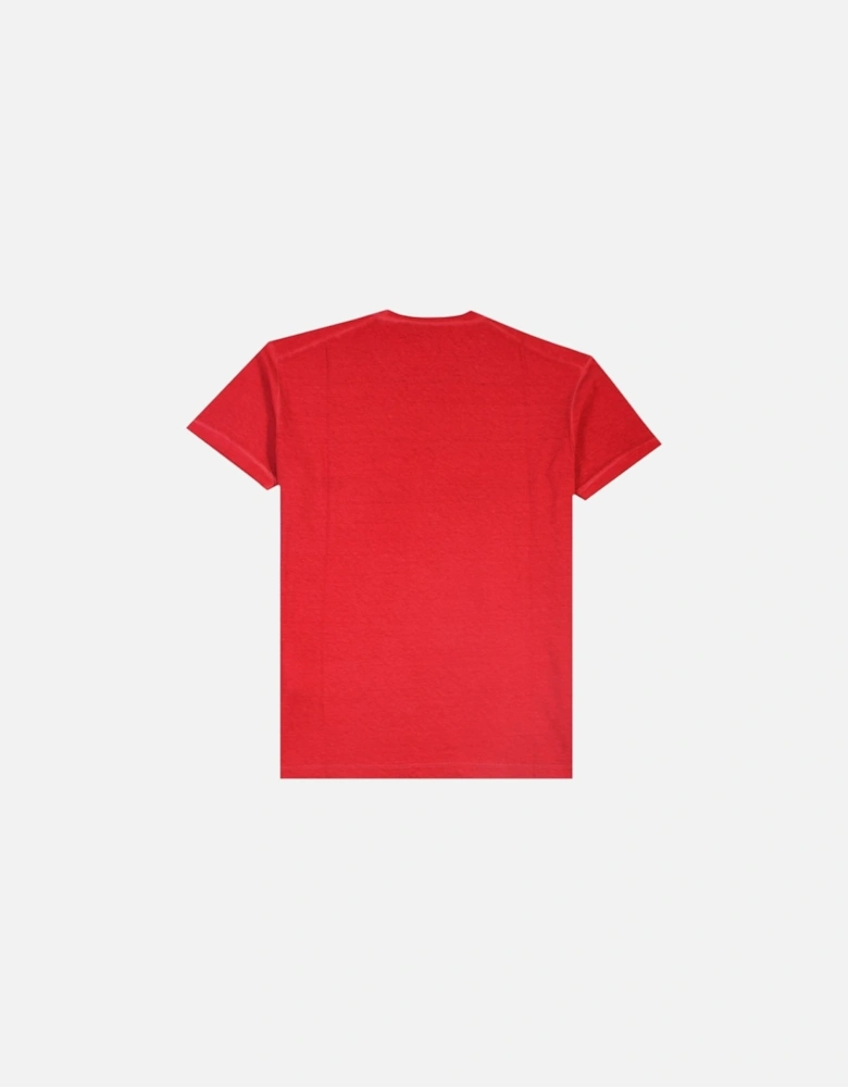 Men's Logo Print T-Shirt Red