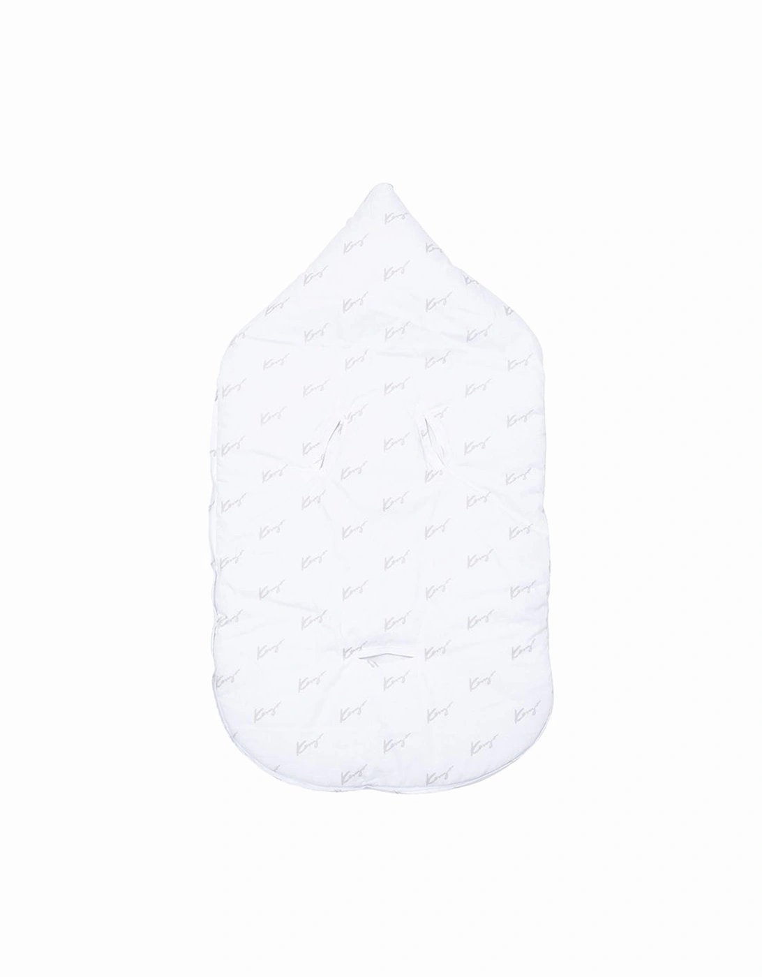 Kids Logo Sleeping Bag White