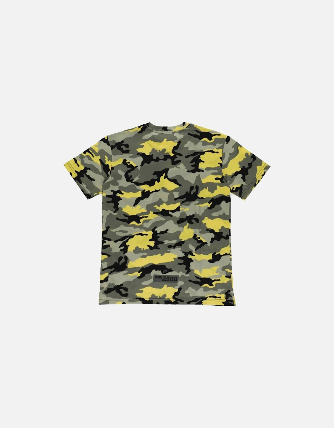 Boys Camouflage-print cotton T-shirt