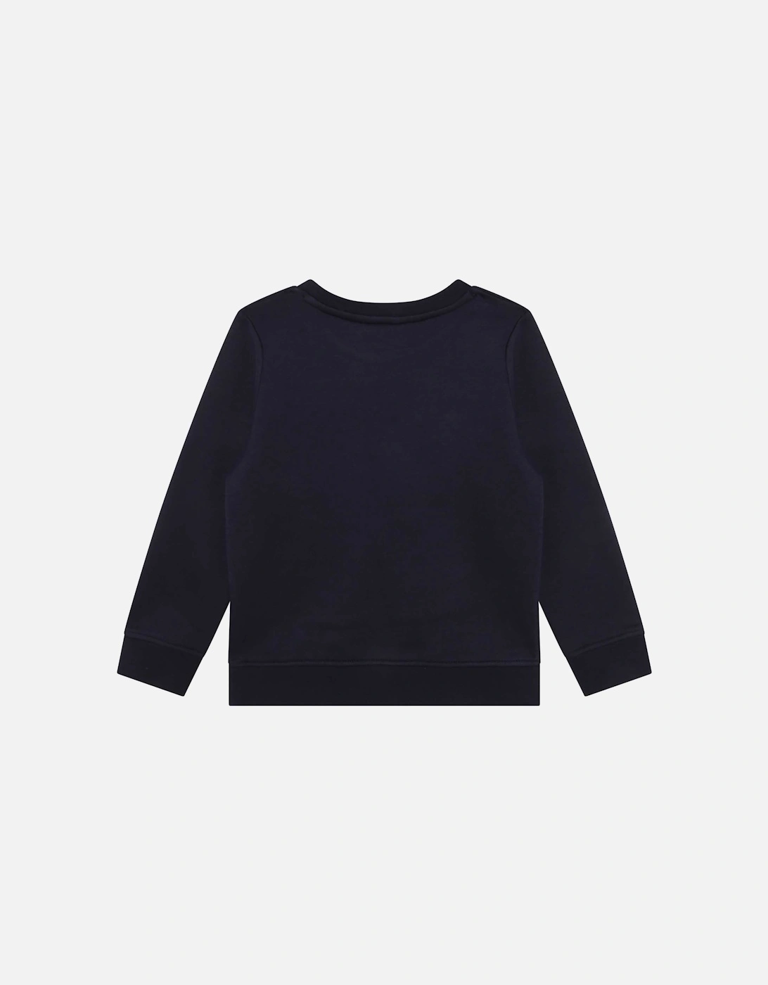Baby Embossed Logo Sweater Navy