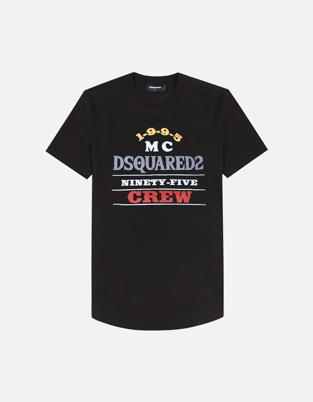 Men's MC Crew Graphic Print T-Shirt Black, 5 of 4