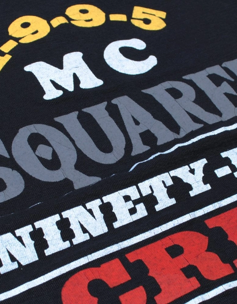Men's MC Crew Graphic Print T-Shirt Black