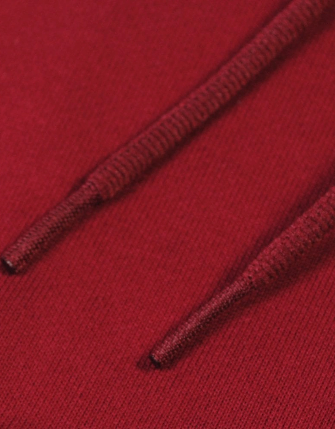 Y-3 Men's Arm Logo Hoodie Burgundy