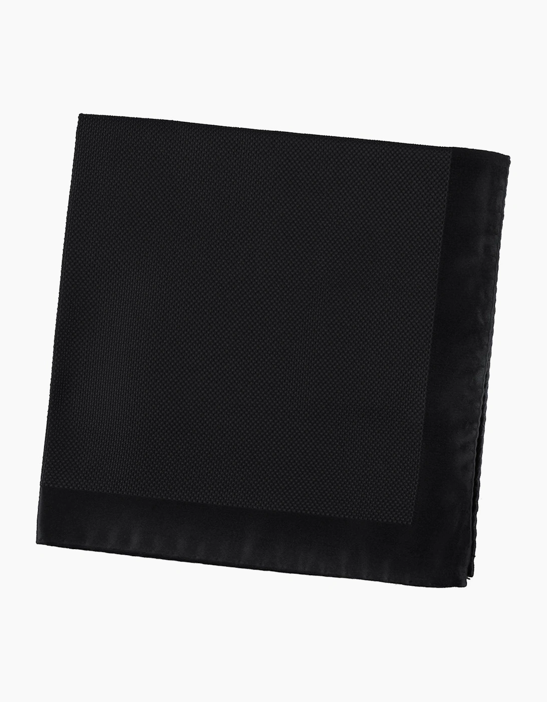 Alexander McQueen Men's Alexander McQueen Pocket Square - Black