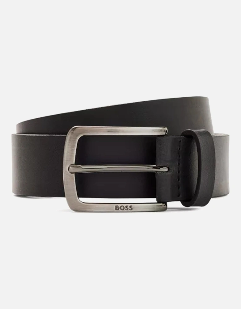 Mens Classic Buckle Belt Black