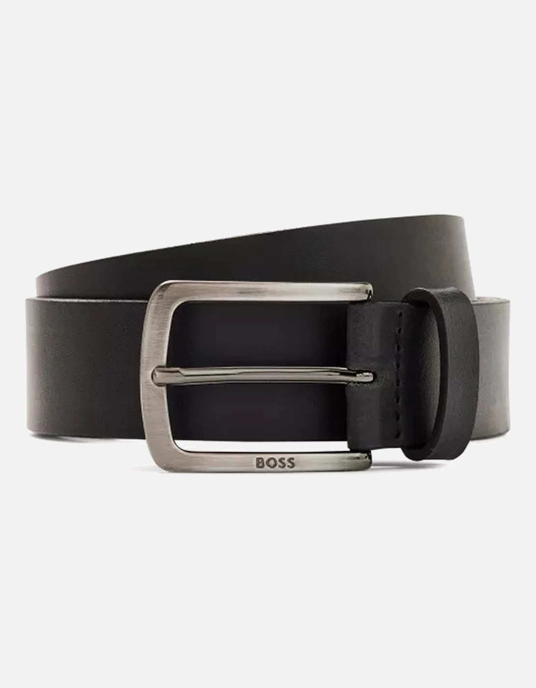 Mens Classic Buckle Belt Black, 4 of 3