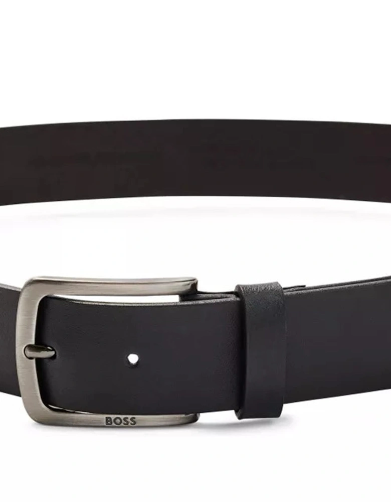 Mens Classic Buckle Belt Black