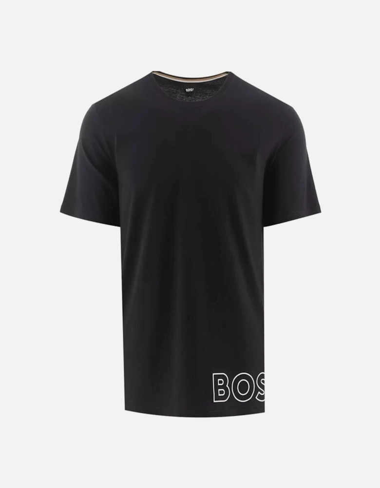 Hugo Mens Identity T Shirt Black