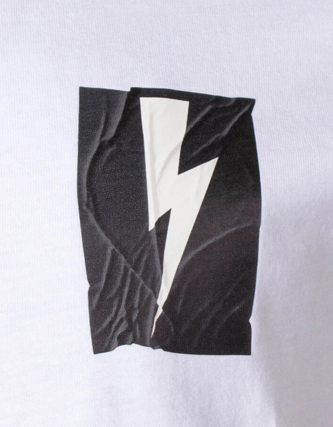 Mens Flag Bolt T-shirt White