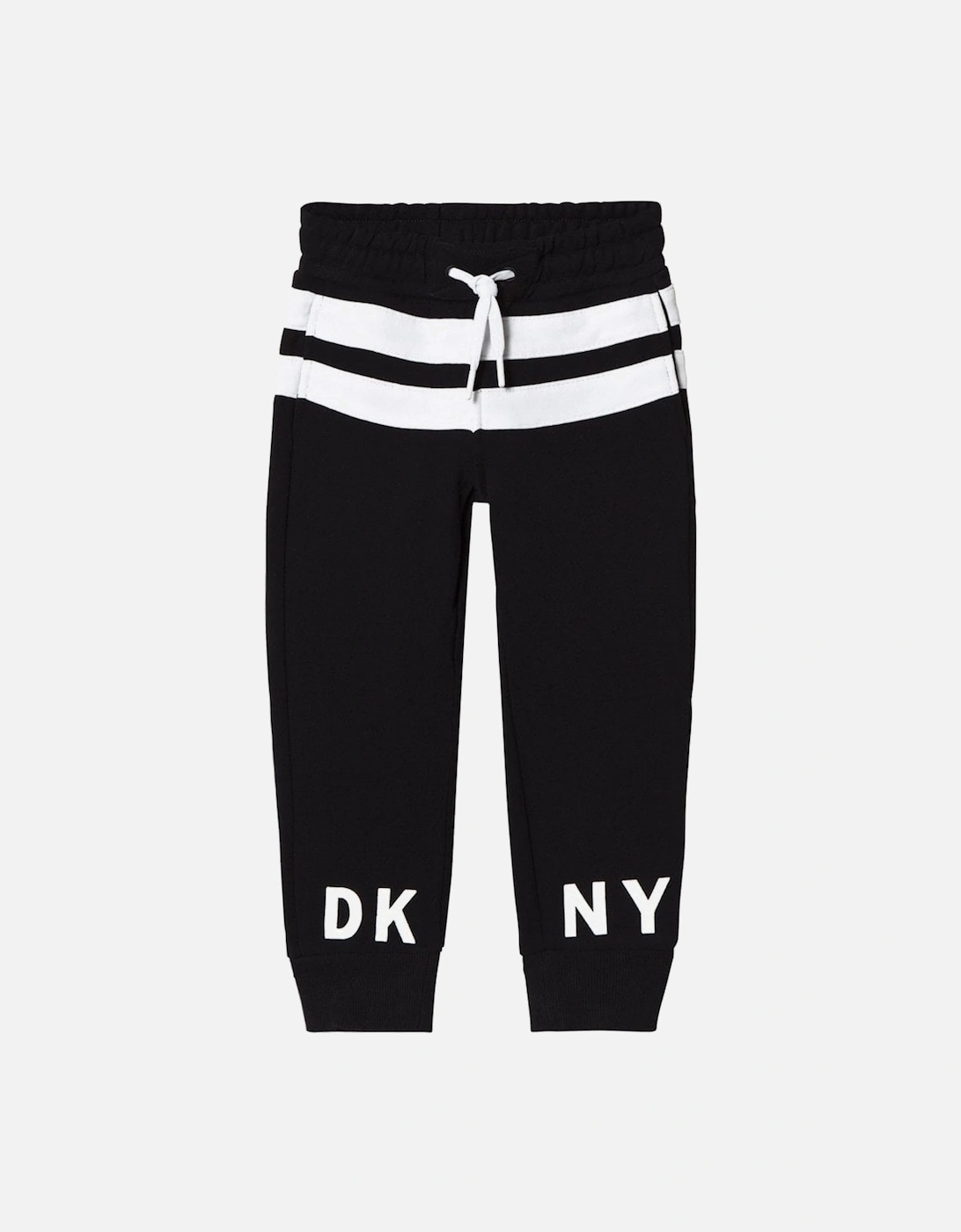 Boys Printed Logo Joggers Black, 7 of 6