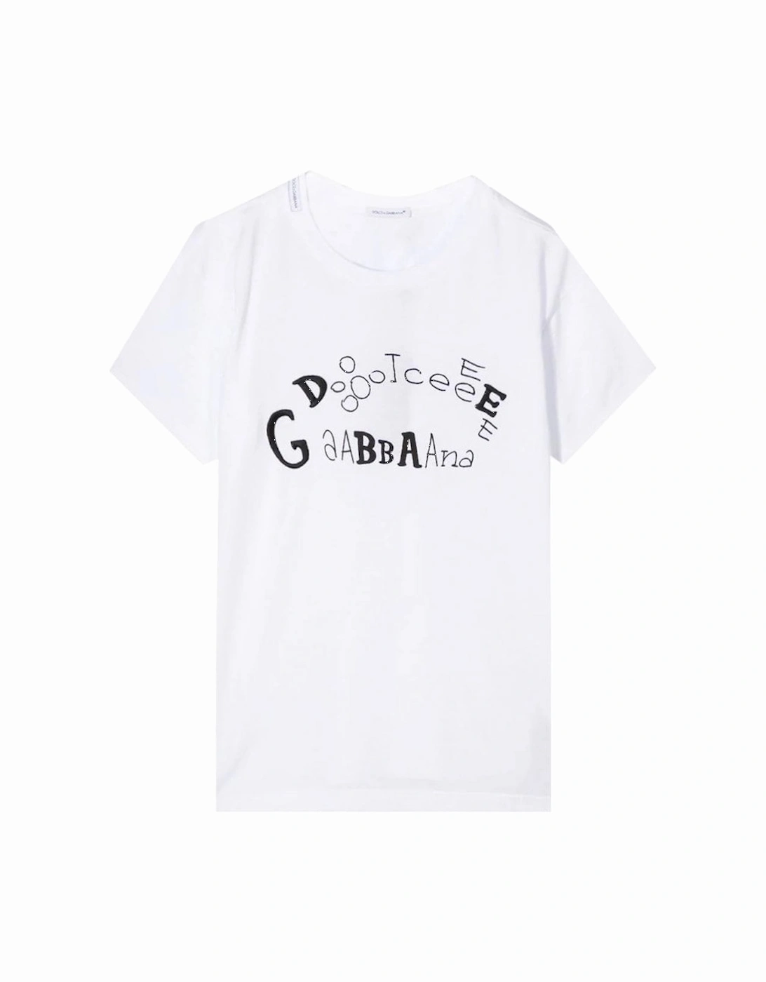 Boys Logo T-shirt White, 2 of 1