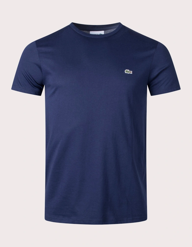 Pima Cotton Croc Logo T-Shirt