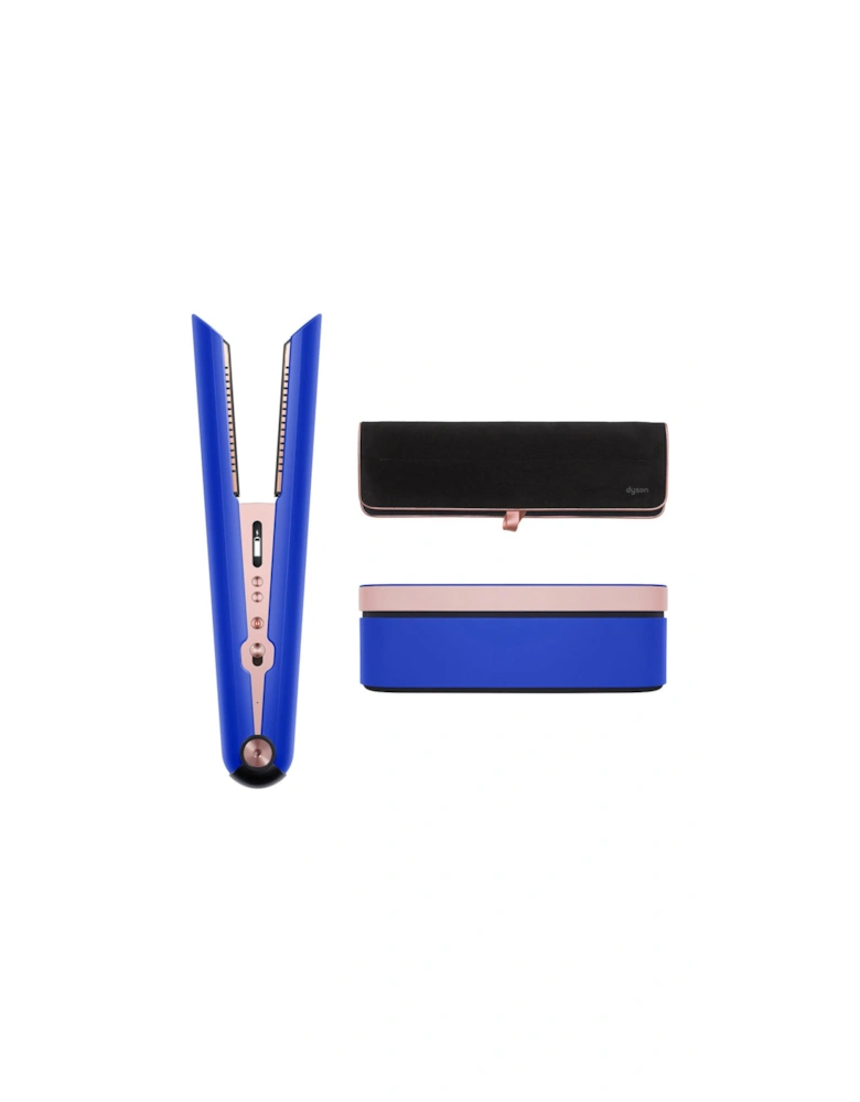 Corrale Hair Straightener with Complimentary Gift Case - Blue Blush