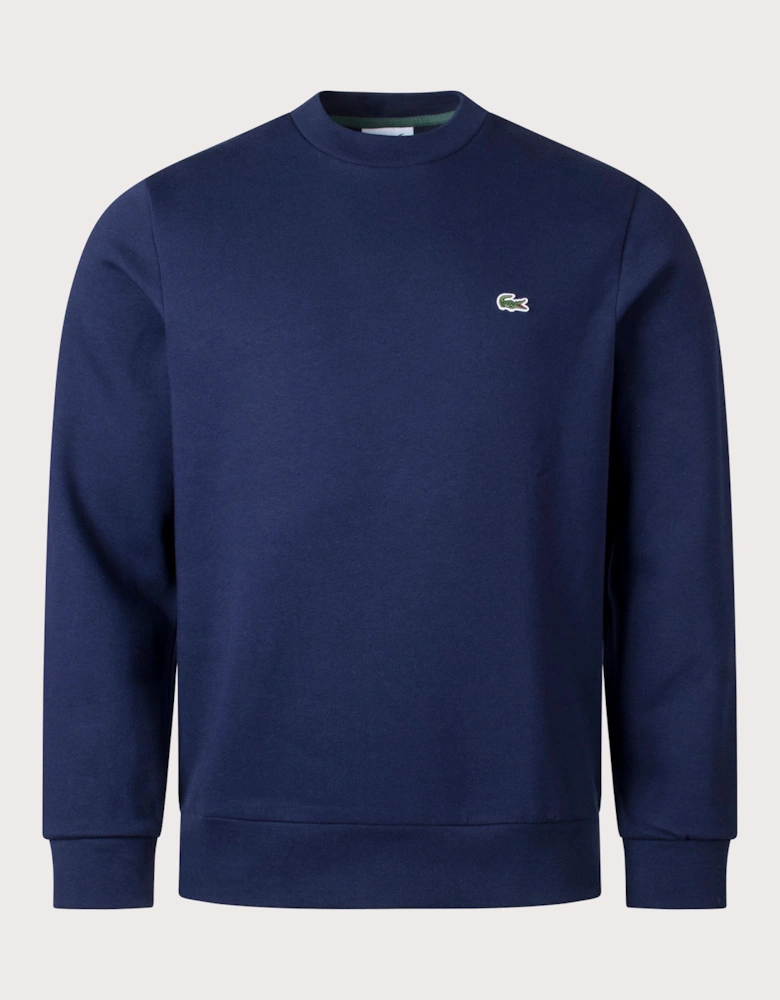 Relaxed Fit Brushed Cotton Sweatshirt