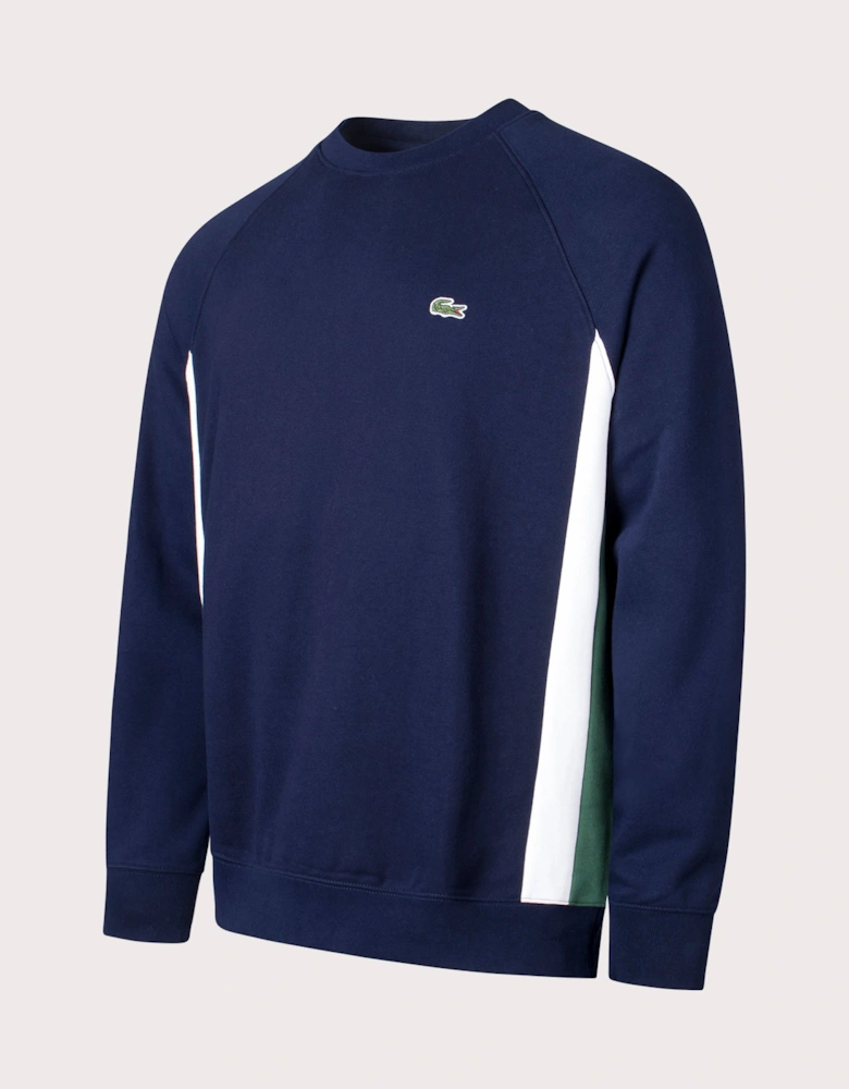 Relaxed Fit Side Panel Sweatshirt